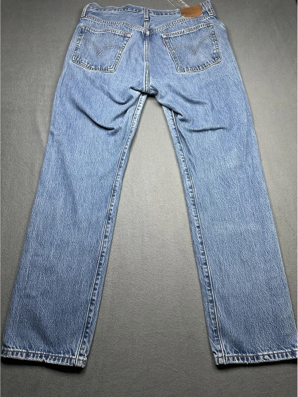 Levi's Premium 501 Jeans Men's 30 x 30 Blue Light Wash Button Fly Straight